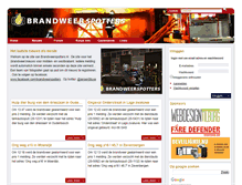 Tablet Screenshot of brandweerspotters.nl